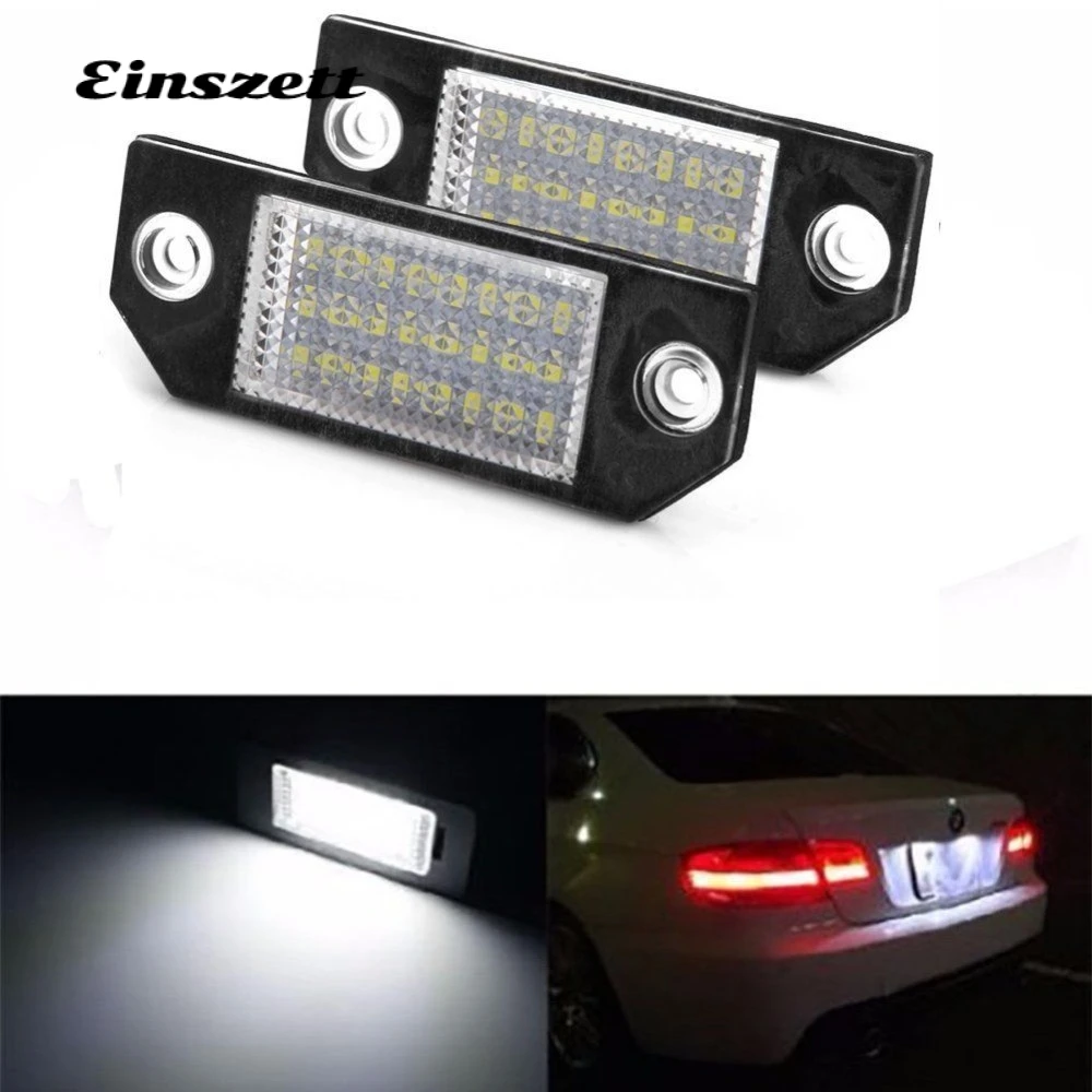 Einszett 2PCS LED License Plate Light Bulbs Canbus For Ford Focus MK2 C-MAX 2003-2008 Car Rear Lamp
Einszett 2PCS LED License Plate Light Bulbs Canbus For Ford Focus MK2 C-MAX 2003-2008 Car Rear Lamp
