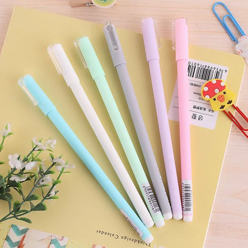 2pcs Cute Black Ink 0.5mm Gel Pens Signature Pens Kawaii Cartoon Plastic Gel Pen for Writing Office School Supplies Stationery
2pcs Cute Black Ink 0.5mm Gel Pens Signature Pens Kawaii Cartoon Plastic Gel Pen for Writing Office School Supplies Stationery