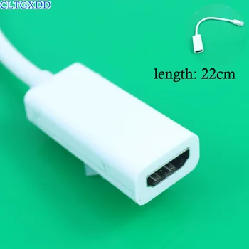 22cm New Thunderbolt Mini DisplayPort Display Port DP Male to HDMI Female Adapter Converter Cable For Apple Mac Macbook Pro Air
22cm New Thunderbolt Mini DisplayPort Display Port DP Male to HDMI Female Adapter Converter Cable For Apple Mac Macbook Pro Air