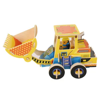 3D Car Three Dimensional Puzzle Forklift Multi Color Assembled DIY Model Child Puzzle Wooden Assembled Models Toys
3D Car Three Dimensional Puzzle Forklift Multi Color Assembled DIY Model Child Puzzle Wooden Assembled Models Toys