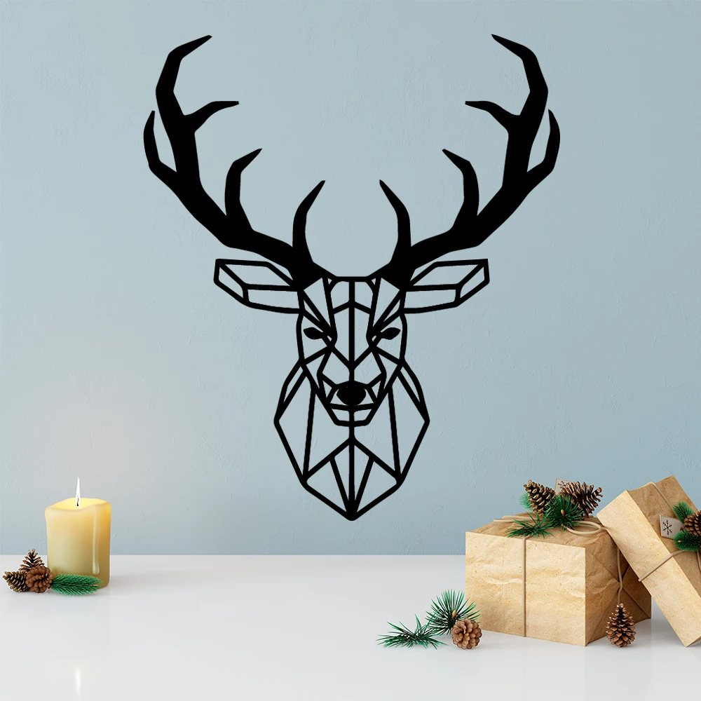 Geometry Deer Wall Sticker Vinyl Home Decor For Living Room Decoration Decal Stickers Wallpaper wallstickers
Geometry Deer Wall Sticker Vinyl Home Decor For Living Room Decoration Decal Stickers Wallpaper wallstickers