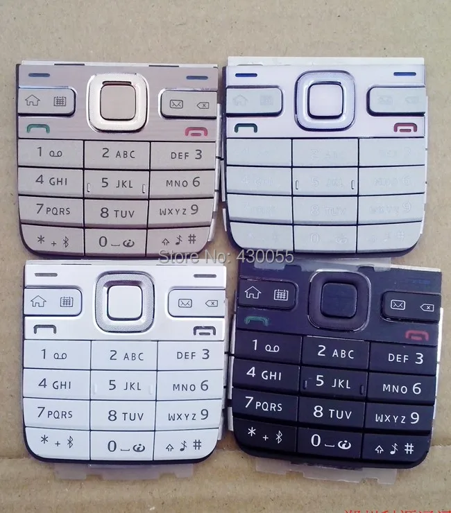 5PCS Black/Silver/White/Gold Y New Housing Home Mian Function Keypads Kyeboards Buttons Cover Case For Nokia E52
5PCS Black/Silver/White/Gold Y New Housing Home Mian Function Keypads Kyeboards Buttons Cover Case For Nokia E52