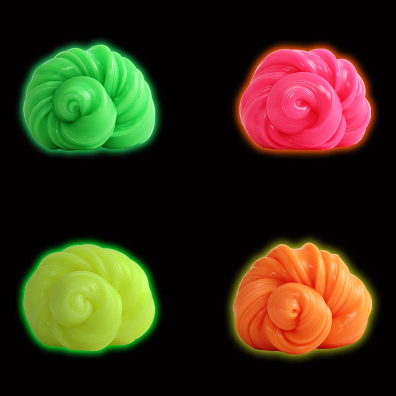 Slime Fluffy Luminous Slime Model Clay Light Glow In The Dark Bouncing Mud Plasticine Playdough Education Novelty Creative Toys
Slime Fluffy Luminous Slime Model Clay Light Glow In The Dark Bouncing Mud Plasticine Playdough Education Novelty Creative Toys