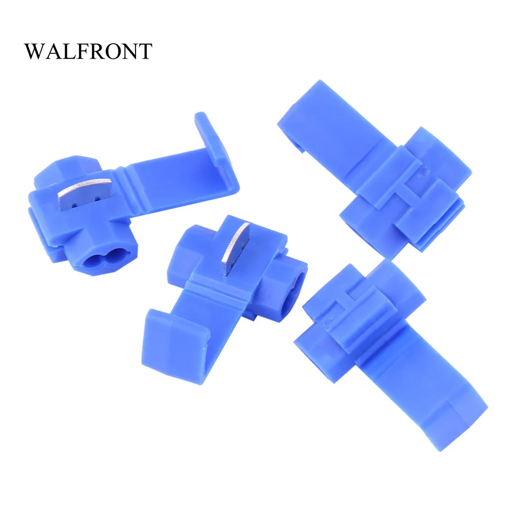 WALFRONT 50pcs/Set Quick Splice Connector Electrical Wire Crimp Terminals Kit Insulated Splice Cable Connectors for Soft Line
WALFRONT 50pcs/Set Quick Splice Connector Electrical Wire Crimp Terminals Kit Insulated Splice Cable Connectors for Soft Line