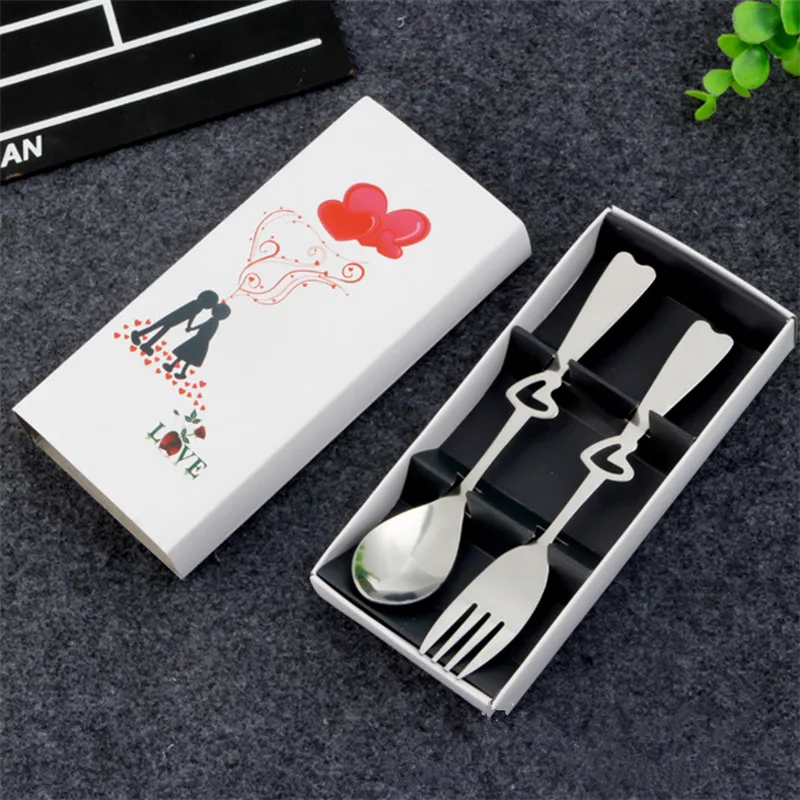 2pcs/set New Wedding Decoration party Favor Creative Gifts Tableware Love Heart Coffee Spoon Fork Set Wedding Gifts for Guests-S
2pcs/set New Wedding Decoration party Favor Creative Gifts Tableware Love Heart Coffee Spoon Fork Set Wedding Gifts for Guests-S