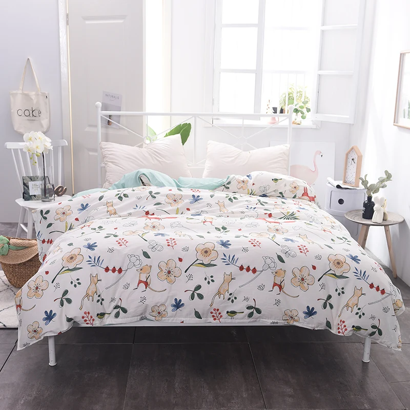Cartoon Color Print Pattern Bedding Home Textile Single Duvet Cover No Filling Cotton Solid Sanding Bed Comforter Cover 4 Size
Cartoon Color Print Pattern Bedding Home Textile Single Duvet Cover No Filling Cotton Solid Sanding Bed Comforter Cover 4 Size