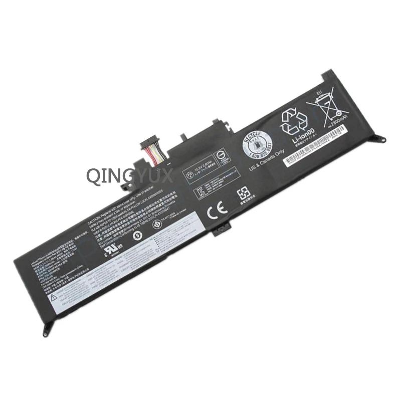 QINGYUX New 15.2V 44Wh 2950mAh 00HW026 00HW027 Laptop Battery for Lenovo ThinkPad Yoga 260 Series Notebook Battery
QINGYUX New 15.2V 44Wh 2950mAh 00HW026 00HW027 Laptop Battery for Lenovo ThinkPad Yoga 260 Series Notebook Battery