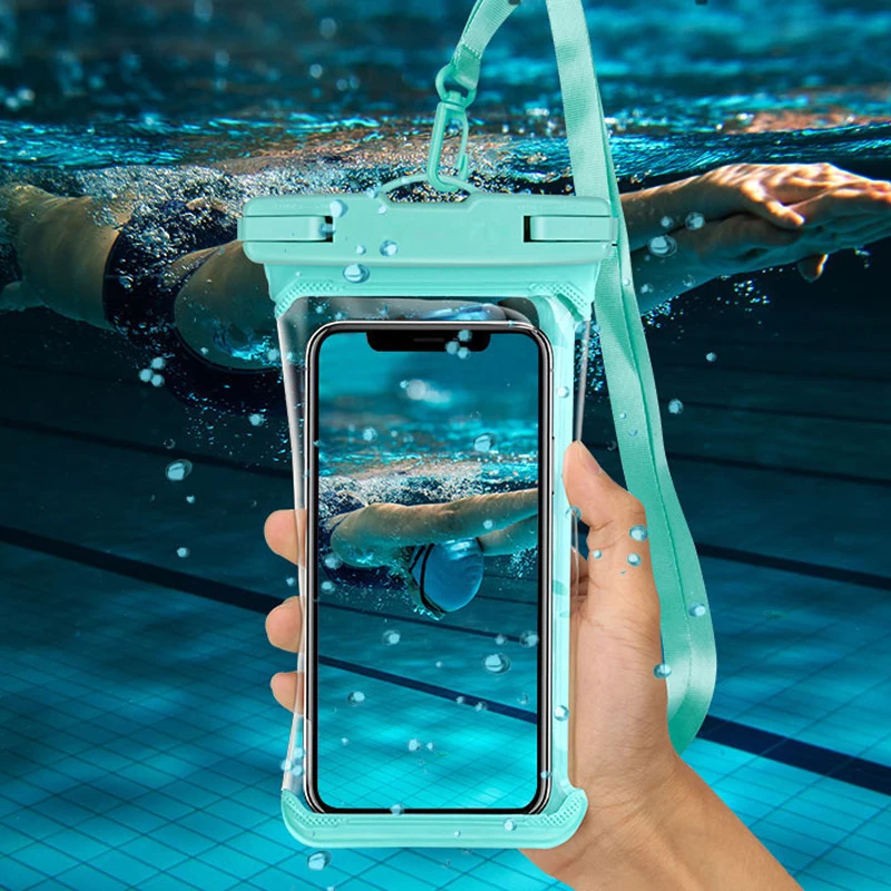 

Universal Waterproof Case For iPhone X XR XS MAX 8 7 6 5 Swiming Pouch Phone Covers 6.5" For Huawei Xiaomi Underwater Phone Bag