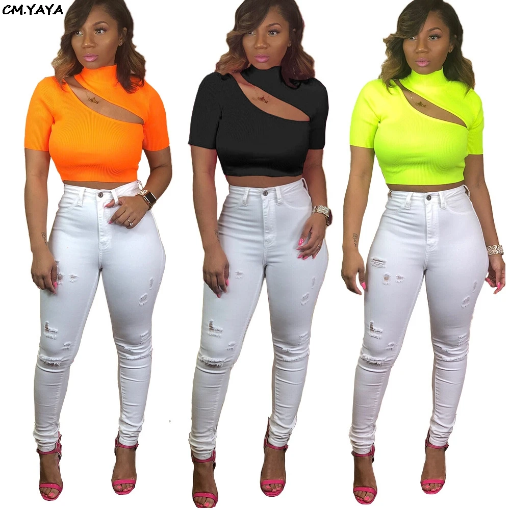 2019 women summer short sleeve knitted cut out stand neck short sweater classic skinny sexy crop top fashion beach tee GL6097
2019 women summer short sleeve knitted cut out stand neck short sweater classic skinny sexy crop top fashion beach tee GL6097