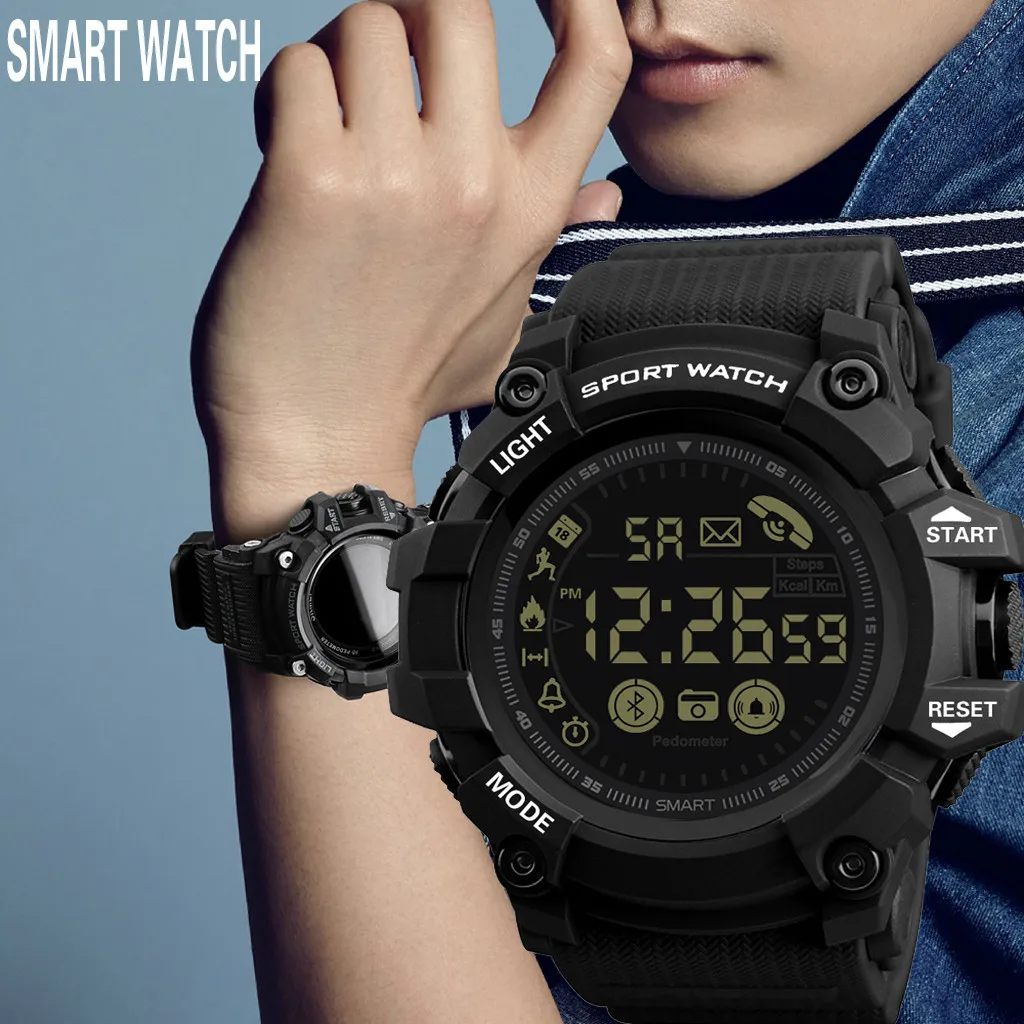 2019 HONHX Smart Watch Men Bluetooth Smart Multi Function Waterproof Sports Fitness Reloj elegante de los hombres Wd4
2019 HONHX Smart Watch Men Bluetooth Smart Multi Function Waterproof Sports Fitness Reloj elegante de los hombres Wd4
