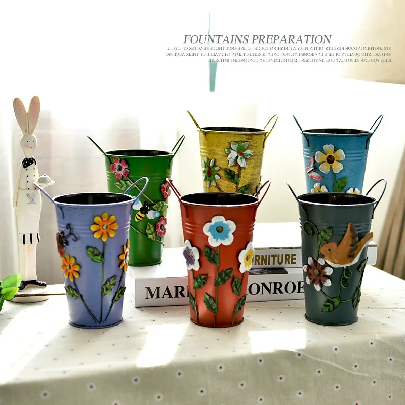Zakka Pastoral Fresh European Wrought Iron Stereo Flower Vase Flower Vase Flower Home Decorations
Zakka Pastoral Fresh European Wrought Iron Stereo Flower Vase Flower Vase Flower Home Decorations
