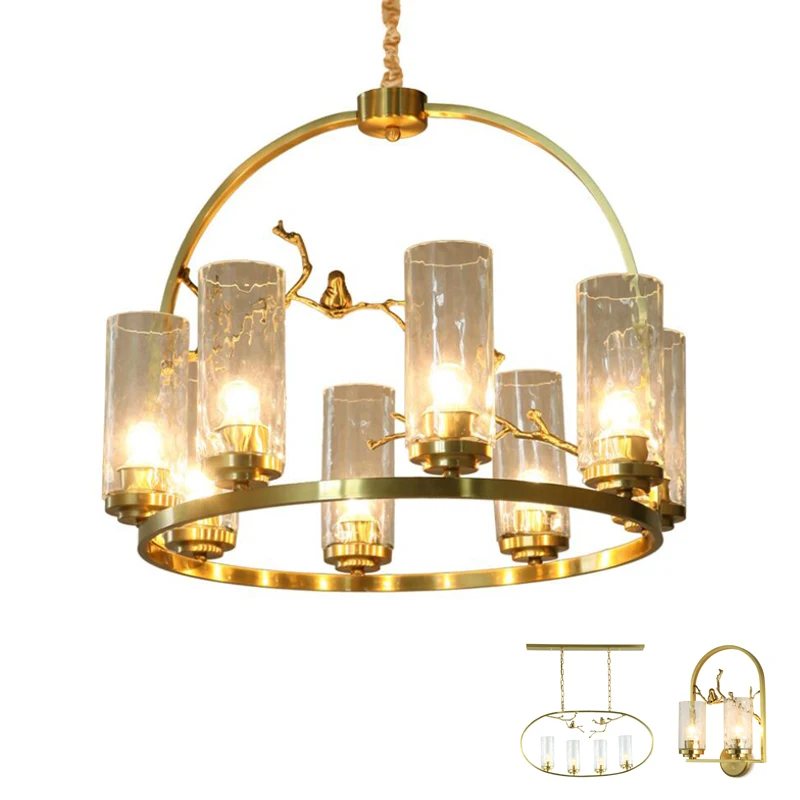 Bird nest golden LED hanging chandelier light lamp suspension glass brass copper chandelier light lamp LED for foyer living room
Bird nest golden LED hanging chandelier light lamp suspension glass brass copper chandelier light lamp LED for foyer living room