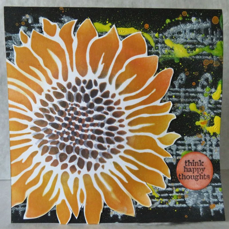 Joyful Sunflower Stencil for DIY Scrapbooking New2018 DIY Paper Cards Making CraftFun Plastic Templates Decoration Embellishment
Joyful Sunflower Stencil for DIY Scrapbooking New2018 DIY Paper Cards Making CraftFun Plastic Templates Decoration Embellishment