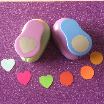 Free Shipping 1 inch Wave Heart and Wave Circle shaped craft punch set eva Hole Punch Scrapbooking School 2PCS Paper Punches
Free Shipping 1 inch Wave Heart and Wave Circle shaped craft punch set eva Hole Punch Scrapbooking School 2PCS Paper Punches
