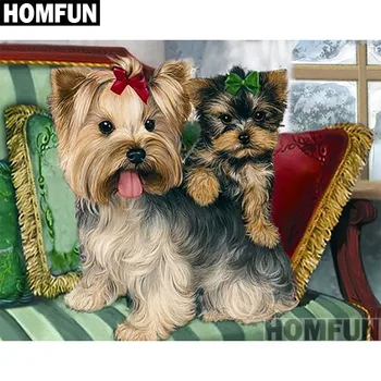 HOMFUN Full Square/Round Drill 5D DIY Diamond Painting "Cute dog" Embroidery Cross Stitch 5D Home Decor Gift A00940
HOMFUN Full Square/Round Drill 5D DIY Diamond Painting "Cute dog" Embroidery Cross Stitch 5D Home Decor Gift A00940