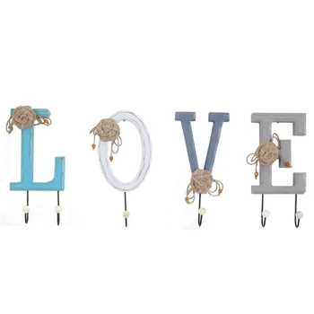 SDFC-Creative American country wooden "LOVE" letter wall decoration hook home clothing shop wall decorations coat hooks mural 
SDFC-Creative American country wooden "LOVE" letter wall decoration hook home clothing shop wall decorations coat hooks mural