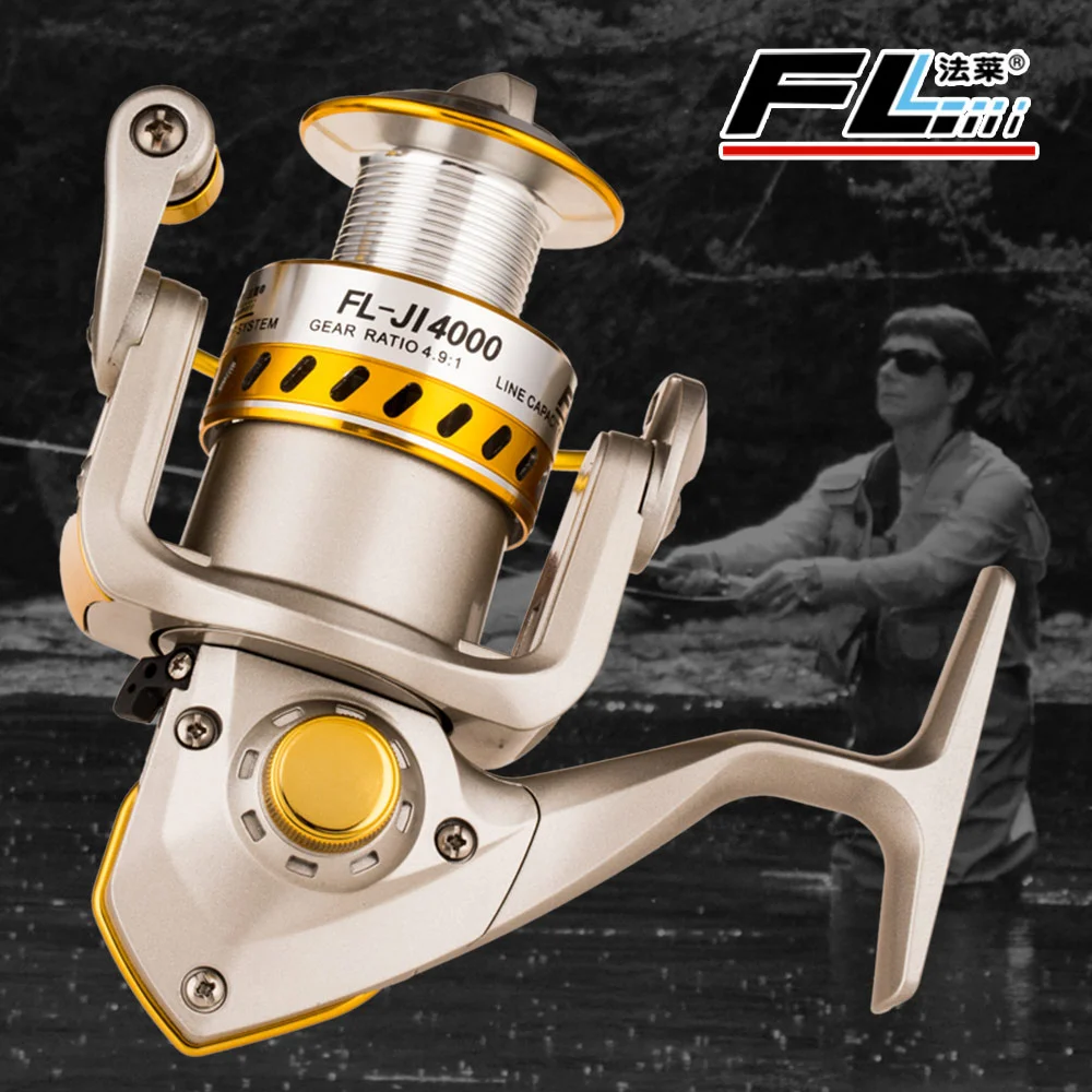 Ocean Boat Fishing Spinning Fishing Reel 12BB + 1 Bearing Balls 1000-7000 Series Metal Coil Spinning Reels
Ocean Boat Fishing Spinning Fishing Reel 12BB + 1 Bearing Balls 1000-7000 Series Metal Coil Spinning Reels