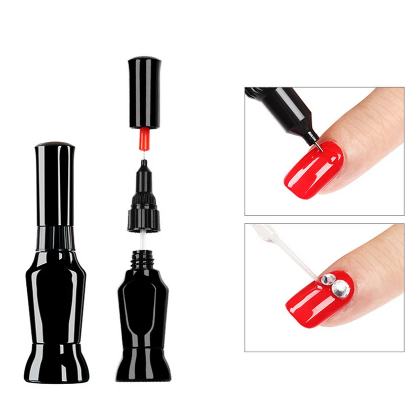 10ml Nail Art Rhinestones DIY Gel Glue UV Adhesives Sticky Crystal Gems Diamond Decor Nail Glue For False Nail Art Tips Point
10ml Nail Art Rhinestones DIY Gel Glue UV Adhesives Sticky Crystal Gems Diamond Decor Nail Glue For False Nail Art Tips Point