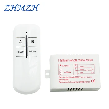 AC 220V Digital Wireless Intelligent Remote Control Switch Smart Manual Numeral Telecontrol Aptitude Switch For Lamps & Light
AC 220V Digital Wireless Intelligent Remote Control Switch Smart Manual Numeral Telecontrol Aptitude Switch For Lamps & Light