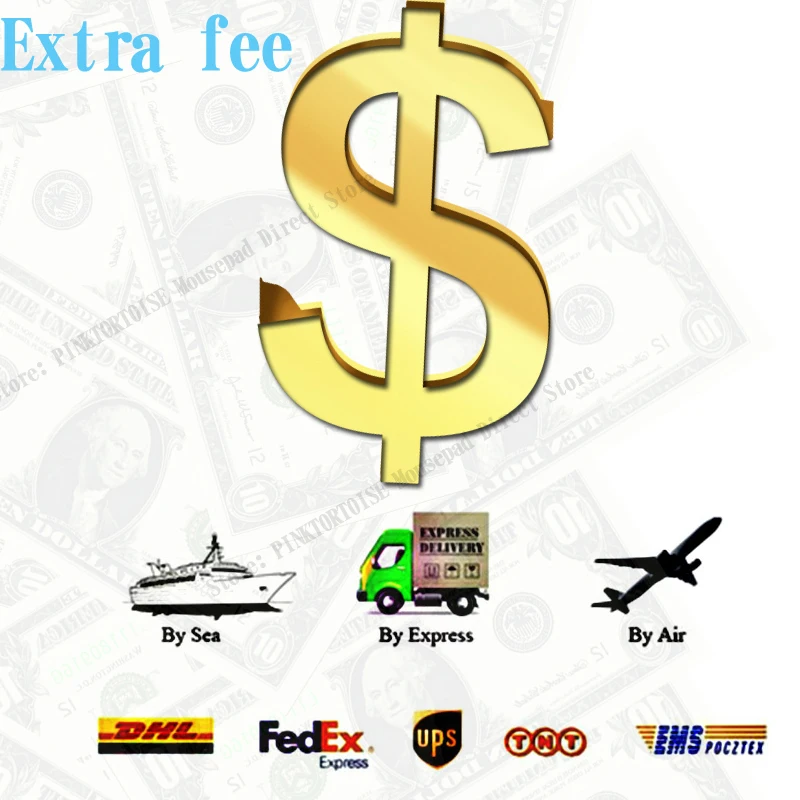 

Customize fee/Extra Fee/cost just for the balance of your order/shipping cost