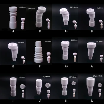 20pcs/lot High quality 14mm 18mm domeless Ceramic Nails Male & Female joint Ceramic carb cap ceramic nail
20pcs/lot High quality 14mm 18mm domeless Ceramic Nails Male & Female joint Ceramic carb cap ceramic nail