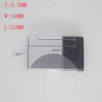 BL-5c lithium battery bl-5c radio battery 5c battery lithium battery bl-3.7V large capacity 1200 Ma
BL-5c lithium battery bl-5c radio battery 5c battery lithium battery bl-3.7V large capacity 1200 Ma