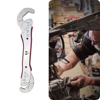 9-45mm Multi-function Double Head Auto Wrench Repair Hand Tool Kit Adjustable Key Spanner for Hex Triangle Four Corners Nut Bolt
9-45mm Multi-function Double Head Auto Wrench Repair Hand Tool Kit Adjustable Key Spanner for Hex Triangle Four Corners Nut Bolt