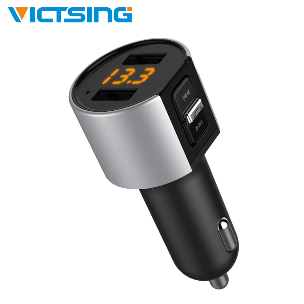 VicTsing Car Bluetooth FM Transmitter Wireless Radio Adapter MP3 Player Dual USB Charger with A2DP Function Audio System
VicTsing Car Bluetooth FM Transmitter Wireless Radio Adapter MP3 Player Dual USB Charger with A2DP Function Audio System