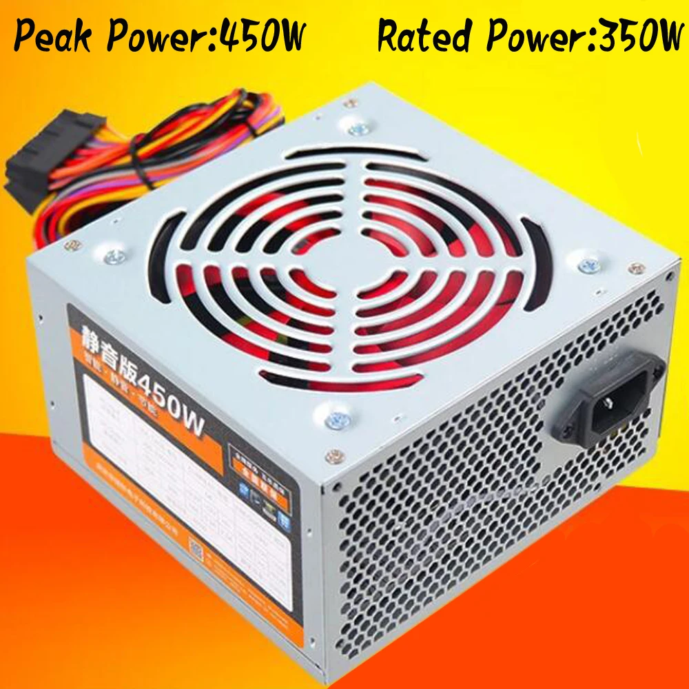 350W 220~240V PC Power Supply 12cm silent Fan with Intelligent temperature control Intel AMD ATX 12V for Desktop computer
350W 220~240V PC Power Supply 12cm silent Fan with Intelligent temperature control Intel AMD ATX 12V for Desktop computer