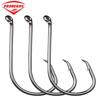 200pcs/lot Fishing Hooks Fishing Jig Hooks Baitholders 1/0-2/0-3/0-4/0-5/0-6/0-7/0-8/0 High Carbon Steel Hooks Black Lure Pesca
200pcs/lot Fishing Hooks Fishing Jig Hooks Baitholders 1/0-2/0-3/0-4/0-5/0-6/0-7/0-8/0 High Carbon Steel Hooks Black Lure Pesca