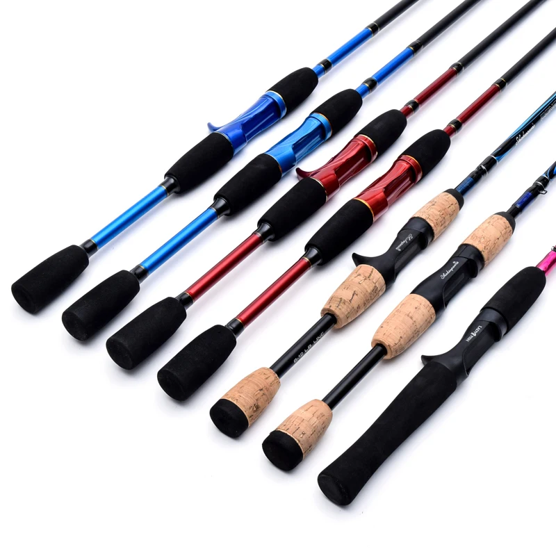 2 sec 7" M Power Carbon Lure 1.68m /1.8 M Spinning Fishing Rod Portable pink red blue Spinning Casting rod
2 sec 7" M Power Carbon Lure 1.68m /1.8 M Spinning Fishing Rod Portable pink red blue Spinning Casting rod