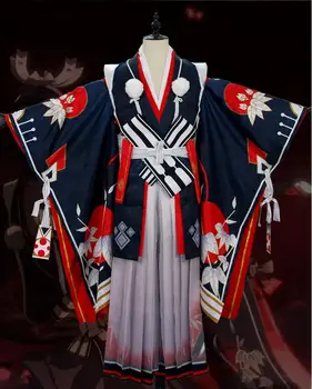 Game Onmyoji SSR Onikiri Unawakened Cosplay Costume Halloween Kimono Japanese Stlye Costumes Cosplay Suits Full Set
Game Onmyoji SSR Onikiri Unawakened Cosplay Costume Halloween Kimono Japanese Stlye Costumes Cosplay Suits Full Set