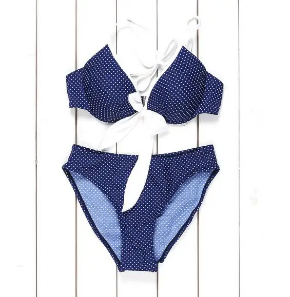 2016 Women Three Pieces Bikini Set Swimsuits Polka Dot Triangle High Waist Biquini Beach Wear Push Up Swimwear Bikinis DB269
2016 Women Three Pieces Bikini Set Swimsuits Polka Dot Triangle High Waist Biquini Beach Wear Push Up Swimwear Bikinis DB269