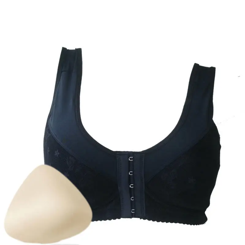 8515 Front Fastening Bras Mastectomy Bra Comfort Pocket Bra for Silicone Breast Forms Non-Wired Front Closure Bra
8515 Front Fastening Bras Mastectomy Bra Comfort Pocket Bra for Silicone Breast Forms Non-Wired Front Closure Bra