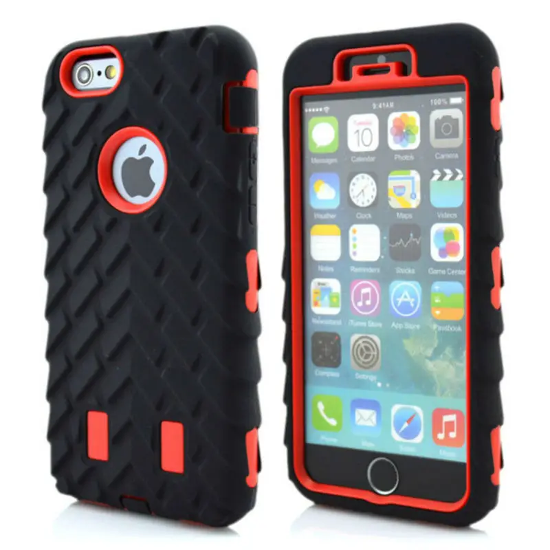 For iPhone 6S / 6 4.7" New Tyre Tire Tread Robot Hybrid Anti Shock Armor Rubber Silicone Back Case Skin Cover For iPhone6 Case
For iPhone 6S / 6 4.7" New Tyre Tire Tread Robot Hybrid Anti Shock Armor Rubber Silicone Back Case Skin Cover For iPhone6 Case