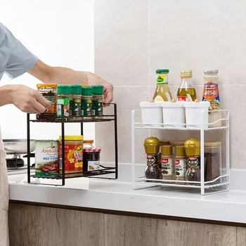 Tieyi reinforcing condiment bottle shelf kitchen condiment shelf condiment tank storage shelf condiment storage shelf LM12281104 
Tieyi reinforcing condiment bottle shelf kitchen condiment shelf condiment tank storage shelf condiment storage shelf LM12281104