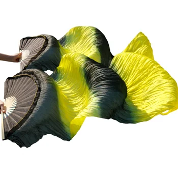 2018 High selling 100% Real Silk Fans 1 Pair handmade women Quality Silk Belly Dance Fans Dance Black + yellow + black + yellow
2018 High selling 100% Real Silk Fans 1 Pair handmade women Quality Silk Belly Dance Fans Dance Black + yellow + black + yellow