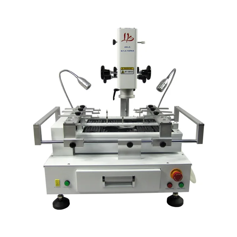 4000W BGA Rework Station LY R690 V.2 3 Zones Hot Air Touch Screen BGA Soldering Stations with Laser Point
4000W BGA Rework Station LY R690 V.2 3 Zones Hot Air Touch Screen BGA Soldering Stations with Laser Point