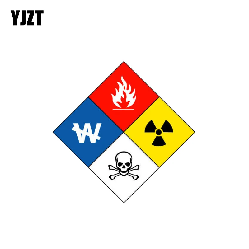 YJZT 8CM*8CM Personality Warning Decal Hazardous Materials Danger Car Sticker PVC 12-1165
YJZT 8CM*8CM Personality Warning Decal Hazardous Materials Danger Car Sticker PVC 12-1165