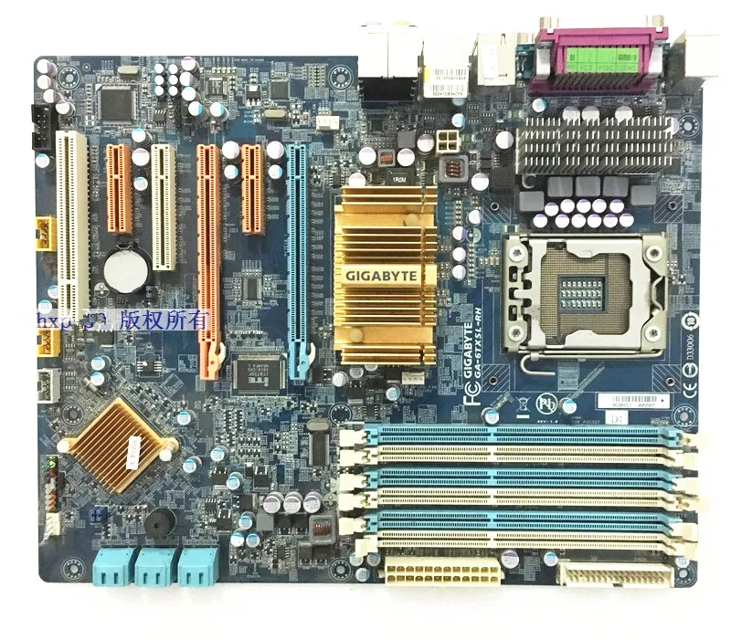 Для GIGABYTE GA-6TXSL-RH 6TXSL-RH серверный Настольный X58 ECC REG DDR3 слот LGA1366 материнская плата