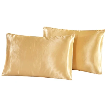 Queen/KING Polyester Satin Pillow Case Bedding Pillowcase Smooth Home White Black Grey Khaki Sky Blue Pink Sliver Pillow Cases
Queen/KING Polyester Satin Pillow Case Bedding Pillowcase Smooth Home White Black Grey Khaki Sky Blue Pink Sliver Pillow Cases