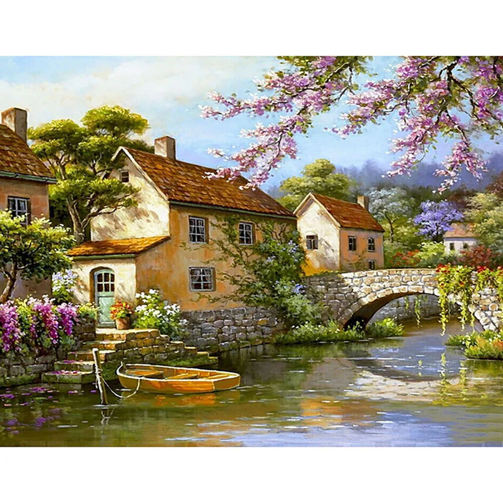 Full Square/round Diamond 5D DIY Diamond Painting Autumn small bridge Embroidery Cross Stitch Rhinestone Mosaic Home Decor
Full Square/round Diamond 5D DIY Diamond Painting Autumn small bridge Embroidery Cross Stitch Rhinestone Mosaic Home Decor