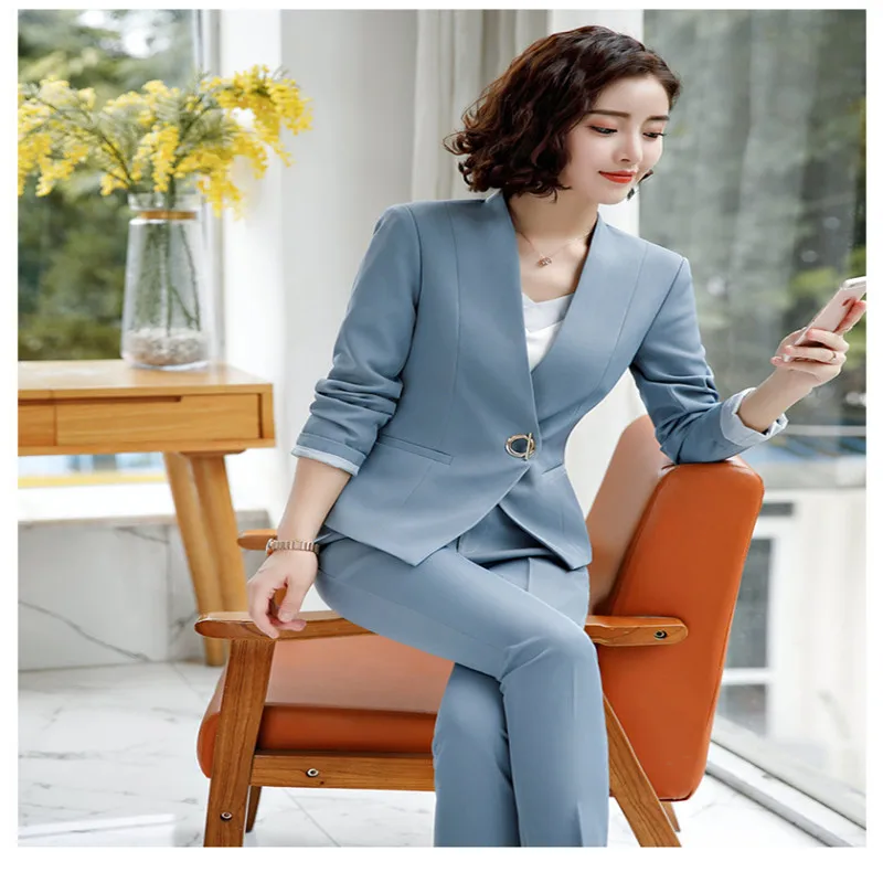 Business suit women 2019 new autumn/winter fashion suit formal suit British white/yellow/black/apricot small suit ladies
Business suit women 2019 new autumn/winter fashion suit formal suit British white/yellow/black/apricot small suit ladies
