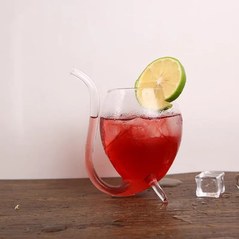 300ML Home and party use Creative straw glass mug novelty milk glass with straw cold drink cup Juice mug Wine glass
300ML Home and party use Creative straw glass mug novelty milk glass with straw cold drink cup Juice mug Wine glass
