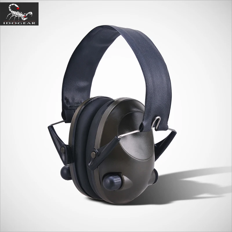 IDOGEAR TAC 6S Electronic Headset Shooting Paintball Equipment Tactical Noise Cancelling headphone EC3701 Black Olive
IDOGEAR TAC 6S Electronic Headset Shooting Paintball Equipment Tactical Noise Cancelling headphone EC3701 Black Olive