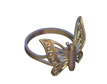 butterfly ring CNC Router relief model STL format 3D model artcam type3 cnc engraving M216
butterfly ring CNC Router relief model STL format 3D model artcam type3 cnc engraving M216