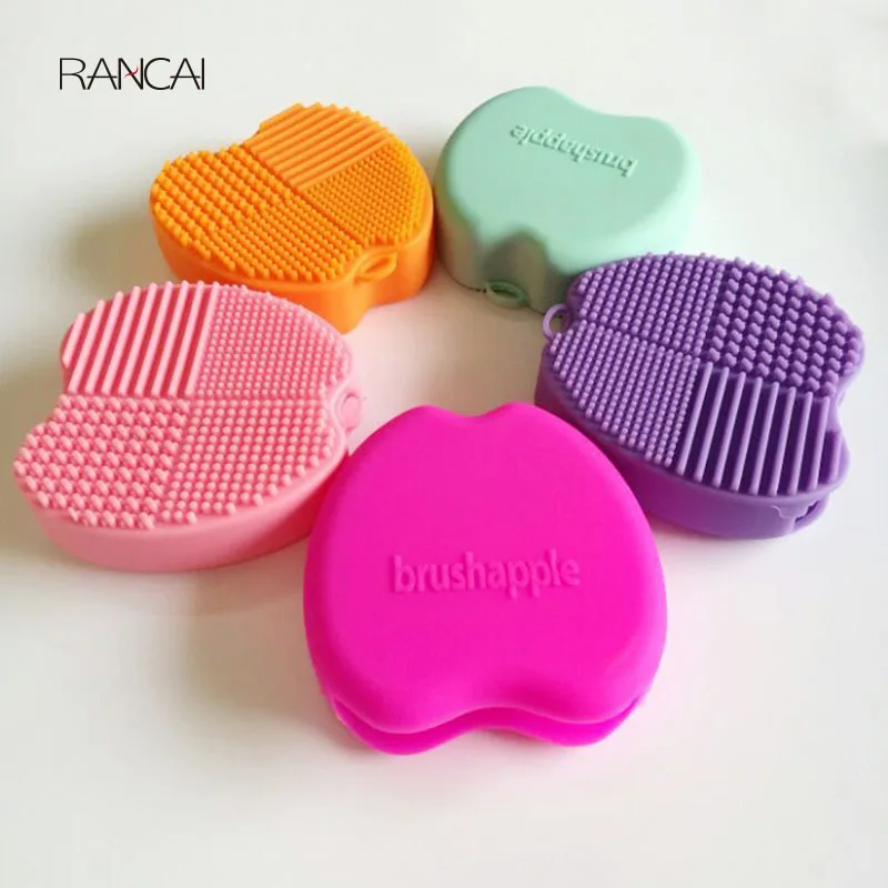 RANCAI 1Pcs Apple Shaped Silicone Brush Egg Brushes Clean Washing Tools Makeup Brush Cleaner Scrubber Cosmetics Cleanser Kit
RANCAI 1Pcs Apple Shaped Silicone Brush Egg Brushes Clean Washing Tools Makeup Brush Cleaner Scrubber Cosmetics Cleanser Kit