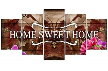 New DIY Diamond Painting Cross Stitch Kits Full Diamond Embroidery 5D Diamond Mosaic Home Decor Home Sweet Home Needlework 5pcs
New DIY Diamond Painting Cross Stitch Kits Full Diamond Embroidery 5D Diamond Mosaic Home Decor Home Sweet Home Needlework 5pcs