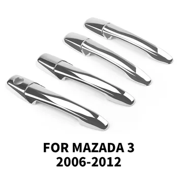 ABS Chrome Car Door Handle Cover Trim for For Mazda 3 M3 2006-2012 Car Styling Accessories 
ABS Chrome Car Door Handle Cover Trim for For Mazda 3 M3 2006-2012 Car Styling Accessories