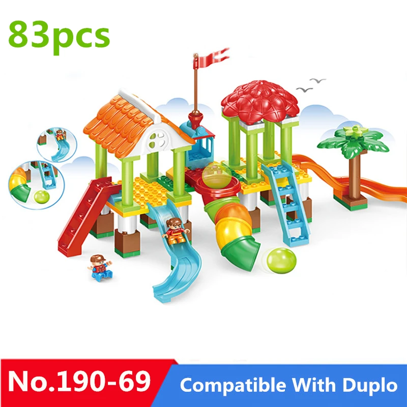 Big Size Diy Building Blocks Slide Paradise Bricks Happy Toys For Children Baby Birthday Gifts Compatible With Legoingly Duploed
Big Size Diy Building Blocks Slide Paradise Bricks Happy Toys For Children Baby Birthday Gifts Compatible With Legoingly Duploed